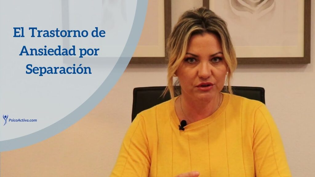 La angustia de separación: un análisis detallado del trastorno de ansiedad en niños y adultos. 1 la angustia de separacion un ana