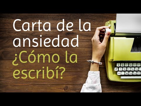 Una carta abierta de ansiedad a la pareja: cómo comunicar y sobrellevar juntos los momentos difíciles. 1 una carta abierta de ansiedad a